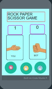 Rock Paper Scissor By Adarsh screenshot 1