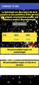 Personalidad Nacimiento screenshot 1