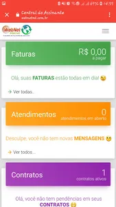 WebNet Internet screenshot 2