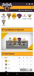 OBL Orions Basketbol Ligi screenshot 0