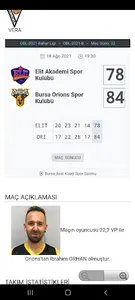 OBL Orions Basketbol Ligi screenshot 5