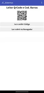 Leitor QR Code e Cod. Barras screenshot 1