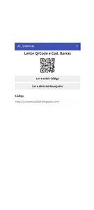 Leitor QR Code e Cod. Barras screenshot 4