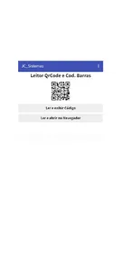 Leitor QR Code e Cod. Barras screenshot 5