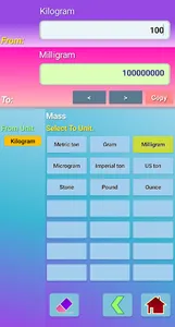Easy unit converter screenshot 2