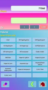 Easy unit converter screenshot 3