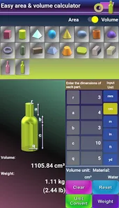 Easy area & volume caclculator screenshot 4