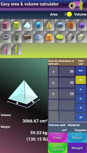 Easy area & volume caclculator screenshot 6