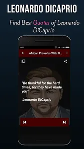 Leonardo DiCaprio Quotes screenshot 1