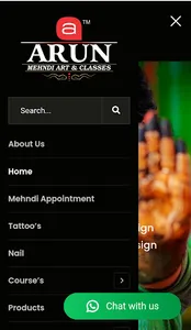Arun Mehndi Art screenshot 1