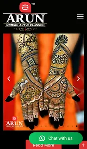 Arun Mehndi Art screenshot 3