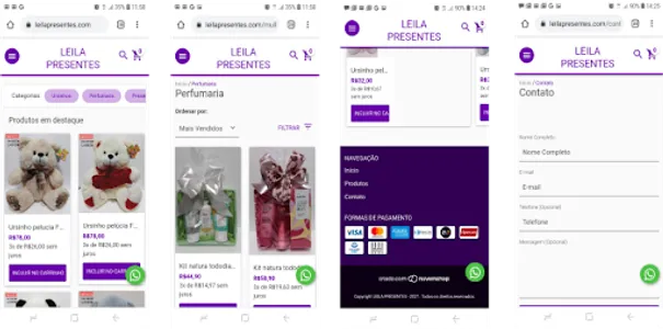 Leila Presentes screenshot 1