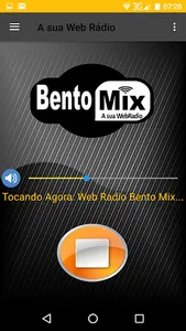 Web Rádio Bento Mix screenshot 0