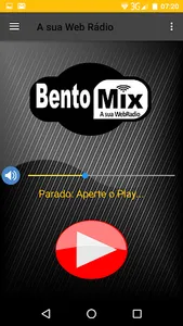 Web Rádio Bento Mix screenshot 1