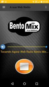 Web Rádio Bento Mix screenshot 2