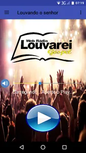 Web Radio Louvarei Gospel screenshot 0