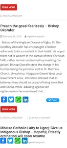 Nigeria Newspoint News App screenshot 1