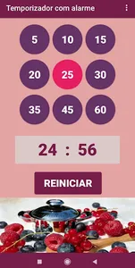 Temporizador de cozinha screenshot 0