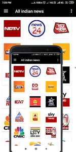 indian news live tv screenshot 1