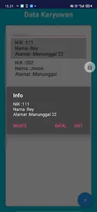 Data Karyawan screenshot 1