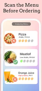 AI Low-Acid Diet Food Tracker screenshot 2