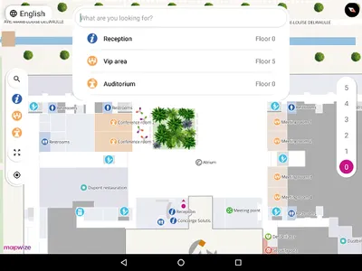 Mapwize Kiosk screenshot 0