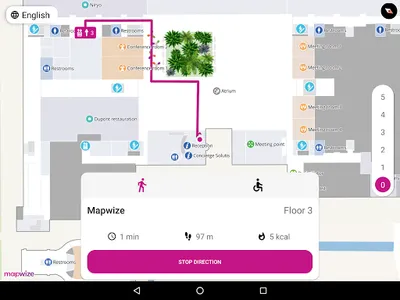 Mapwize Kiosk screenshot 1