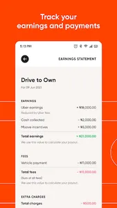 Moove App screenshot 2