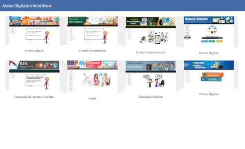 Aulas Digitais - Rede screenshot 1