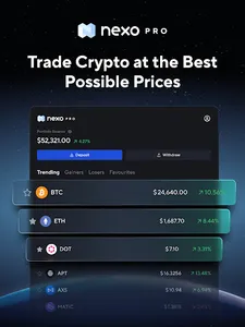 Nexo Pro: Crypto Exchange screenshot 10