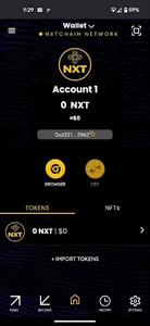 NXTWallet screenshot 0