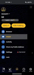 NXTWallet screenshot 1