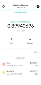 Oxen Wallet screenshot 3