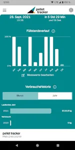 pellet tracker screenshot 1