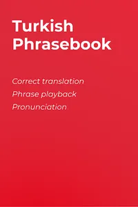 Turkish phrasebook screenshot 4