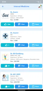 eSeeDoc – Patient App. Linking screenshot 3