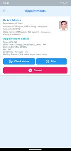 eSeeDoc – Patient App. Linking screenshot 5