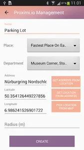 Proximi.io Management App screenshot 3