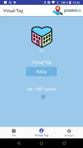 Proximi Virtual Tag for EB screenshot 0