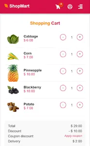 Grocery App Demo screenshot 2