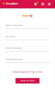 Grocery App Demo screenshot 3