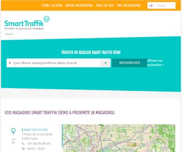 Store Locator Smart Traffik De screenshot 2