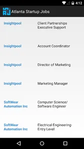 Atlanta Startup Jobs screenshot 0