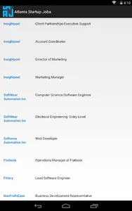 Atlanta Startup Jobs screenshot 1