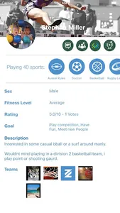 SportZlink screenshot 3