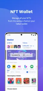 Talken Multi-chain NFT Wallet screenshot 0