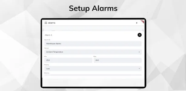 Thingsup BLE Sensors Monitor A screenshot 2