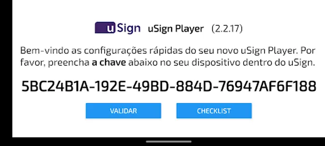 uSign Player screenshot 1