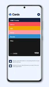 Cards: Mobile Cardholder screenshot 1