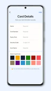Cards: Mobile Cardholder screenshot 4